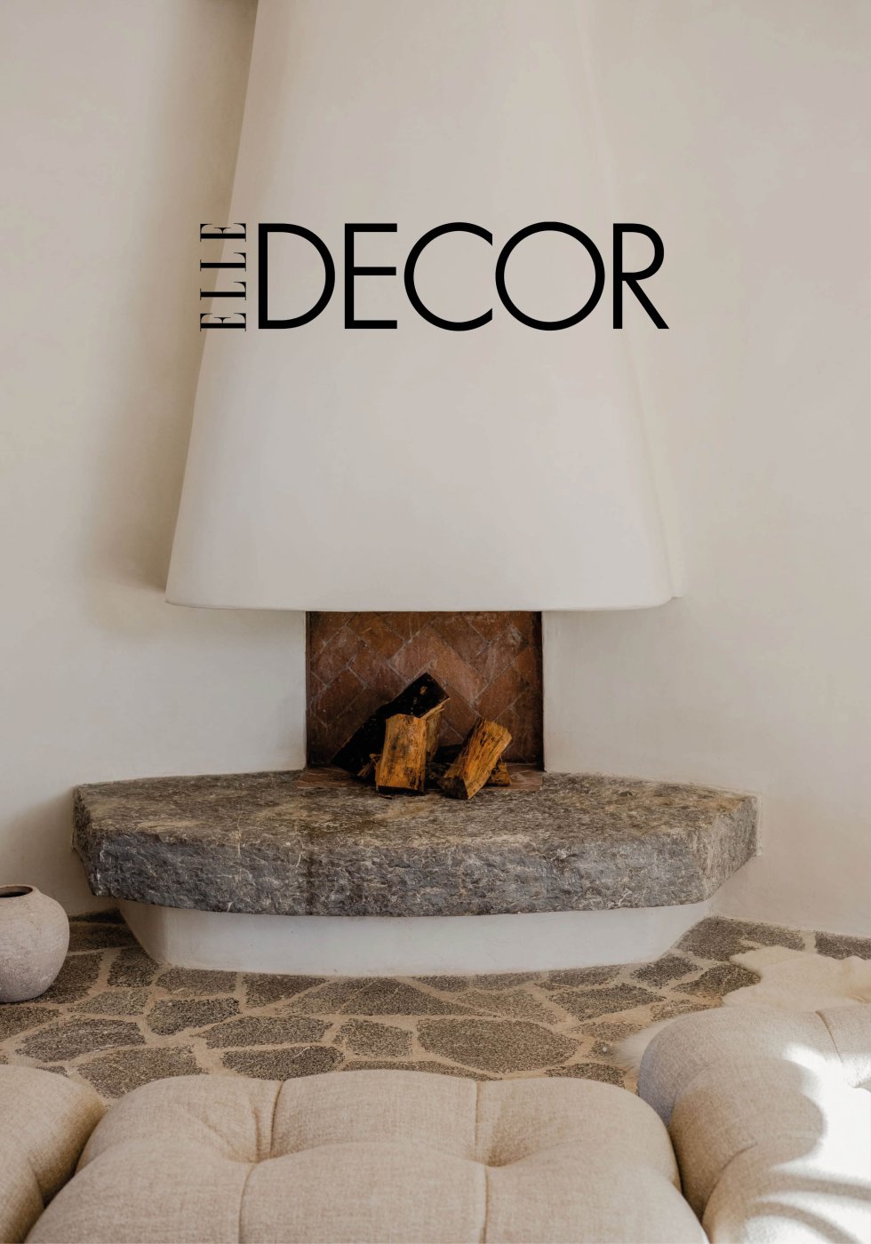 Una acogedora casa de campo en el sur de Ibiza con un interiorismo rústico y moderno